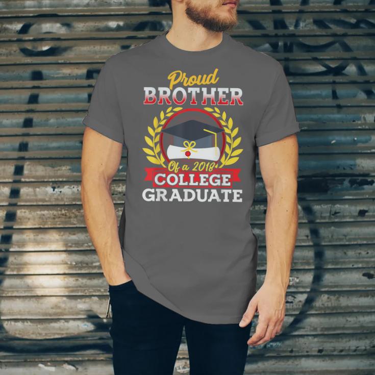 Class Of 2018 Graduation Tshirt For Brother Of Graduate Unisex Jersey T-Shirt