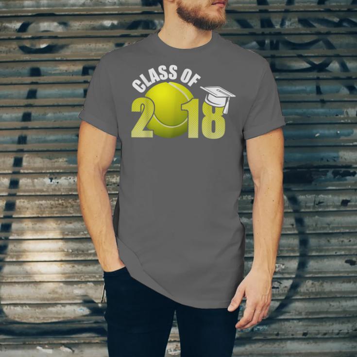 Class Of 2018 Shirts Graduation Senior Tennis Shirt Unisex Jersey T-Shirt