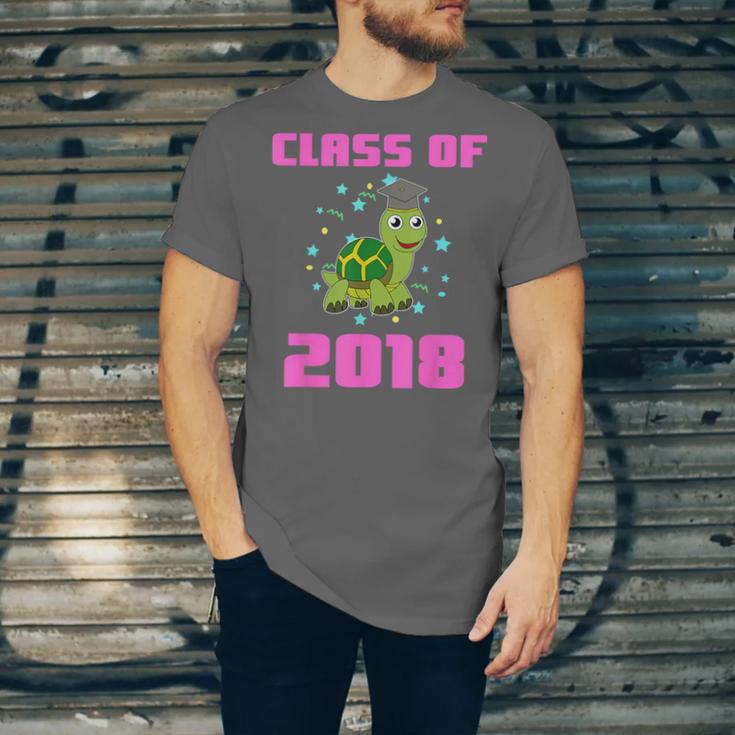Class Of 2018 Turtle Shirt Graduation Kids Unisex Jersey T-Shirt