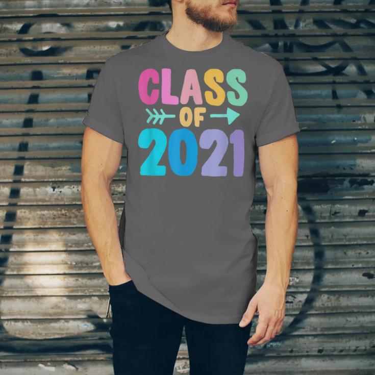 Class Of 2021 Graduation Grow With Me Unisex Jersey T-Shirt