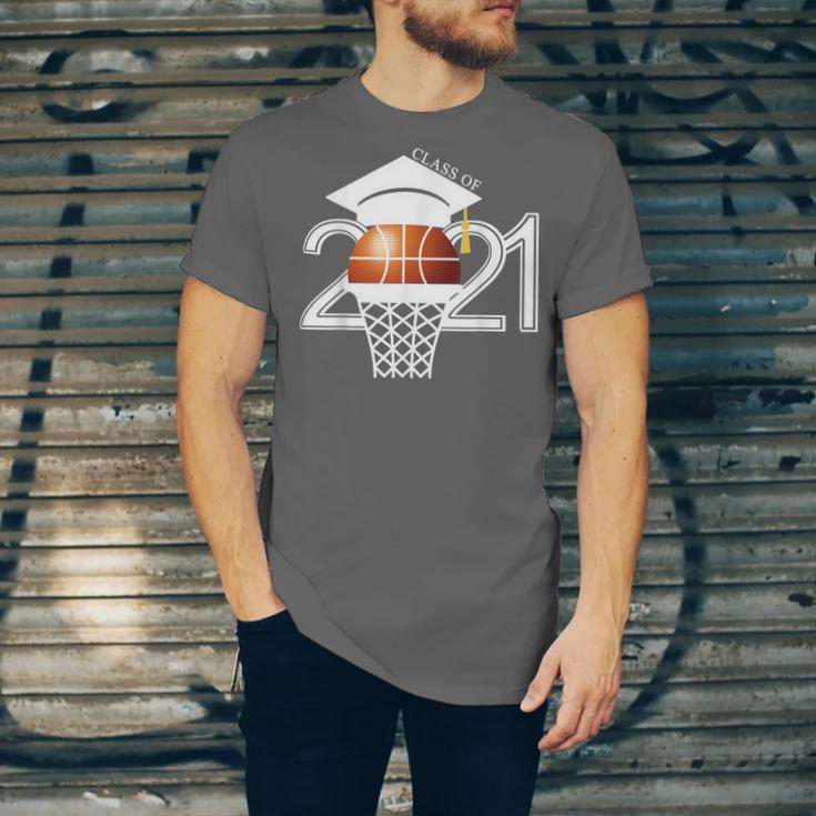 Class 2021 Graduation Senior Basketball Player Unisex Jersey T-Shirt