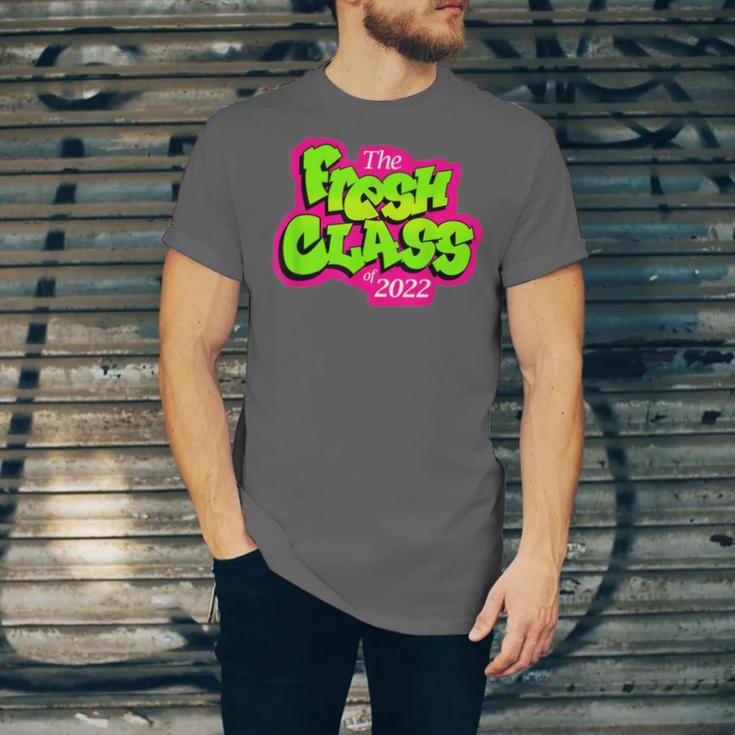 Class Of 2022 Future Fresh Senior 90's TV Style Graduation Unisex Jersey T-Shirt
