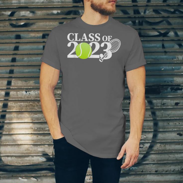 Class Of 2023 Graduation Senior Tennis Player Unisex Jersey T-Shirt