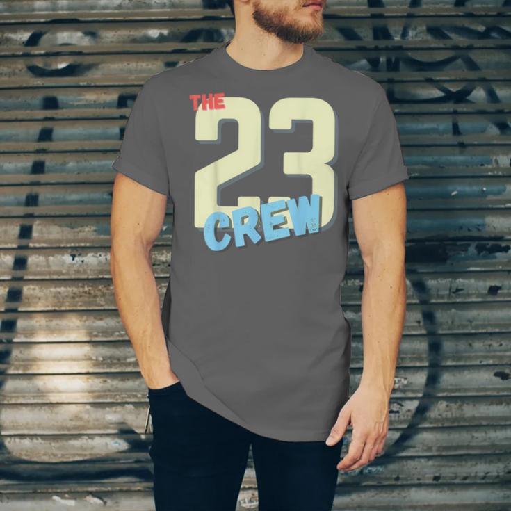 Class Of 2023 Seniors 23 Crew Senior Graduation Idea Unisex Jersey T-Shirt