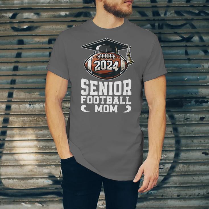 Class Of 2024 Graduation Senior Football Mom 2024 Unisex Jersey T-Shirt