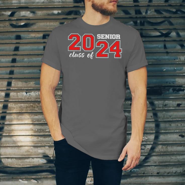 Class Of 2024 Senior Year Boys Girls School Graduation Unisex Jersey T-Shirt