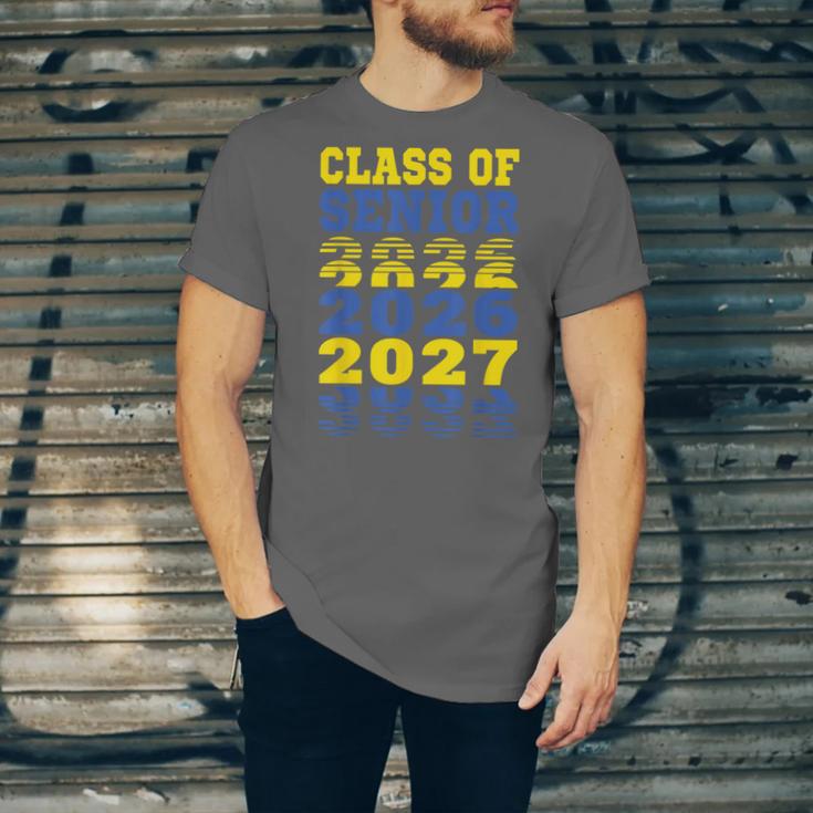 Class Of 2026 2027 Senior Graduation Students Unisex Jersey T-Shirt