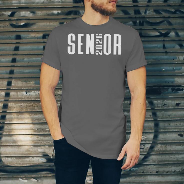 Class Of 2026 Senior Themed Graphic Art Graduation Unisex Jersey T-Shirt