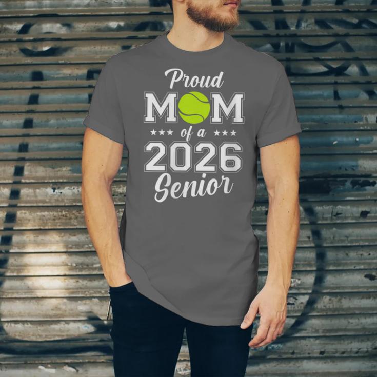 Class Of 2026 Tennis Mom Senior Graduation Graduate Unisex Jersey T-Shirt
