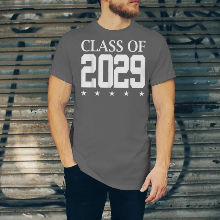 Class Of 2029 School Graduation Graduate s Unisex Jersey T-Shirt
