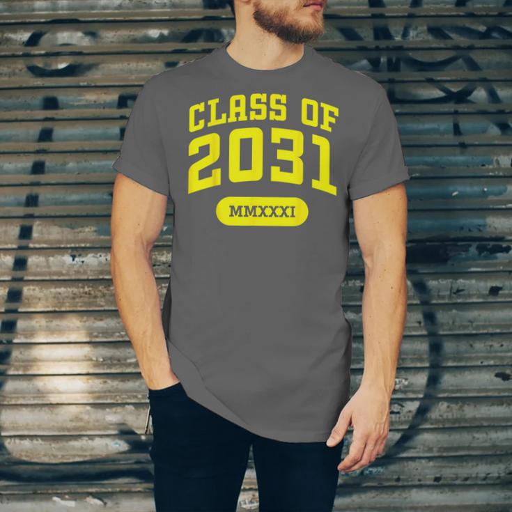 Class Of 2031 Shirts For Kindergarten Photo To Graduation Unisex Jersey T-Shirt