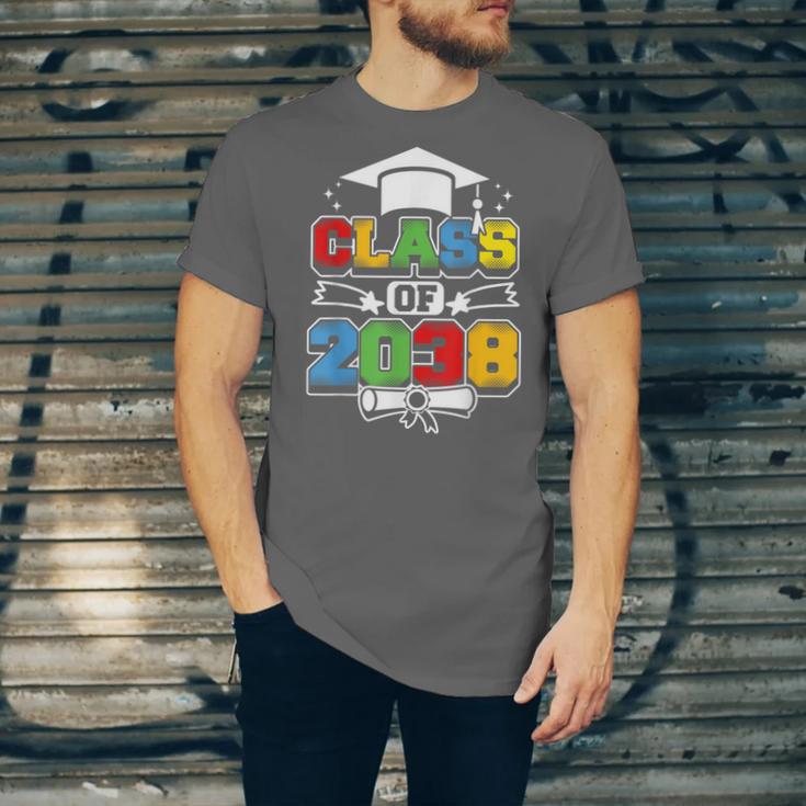 Class Of 2038 First Day Of School & Graduation 2038 Unisex Jersey T-Shirt