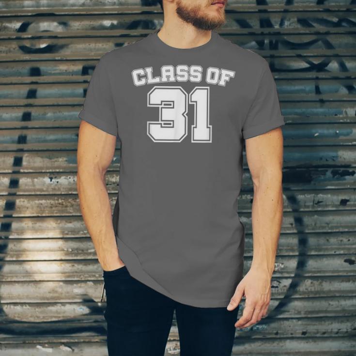 Class Of 31 2031 School Tee Shirt Graduation Class Party Unisex Jersey T-Shirt
