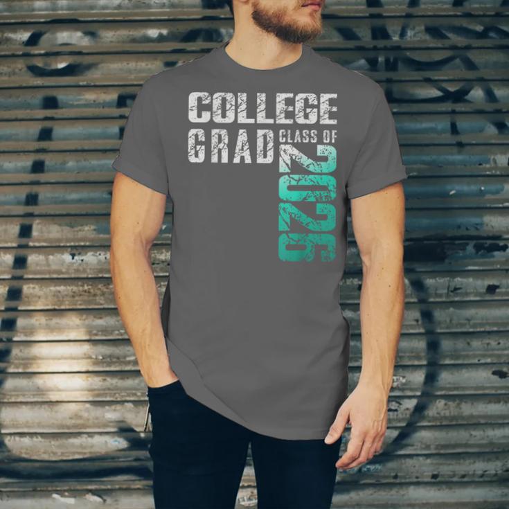 College Grad Class Of 2026 Graduation Unisex Jersey T-Shirt