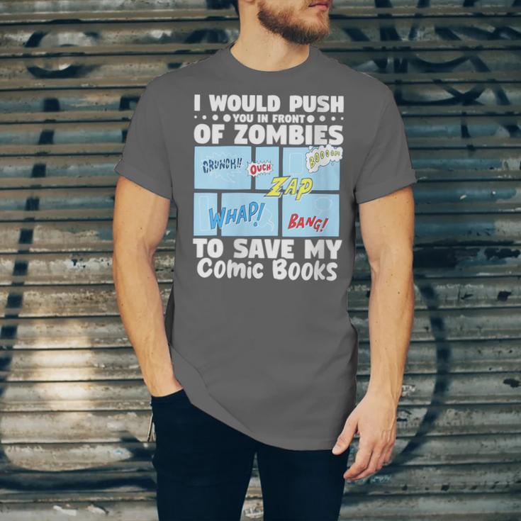 Comics Collecting Book Collector Guide Comics Lover Unisex Jersey T-Shirt