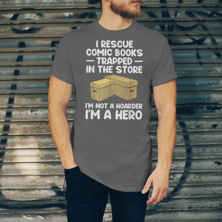 Cool Comic Book For Men Women Comic Book Collector Unisex Jersey T-Shirt