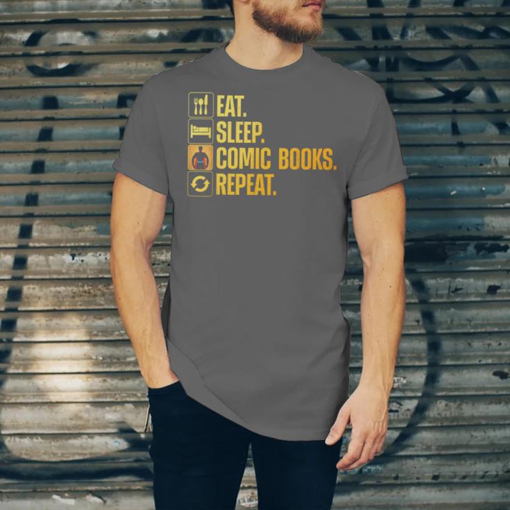 Cool Comic Books Art For Men Women Comic Book Lover Comics Unisex Jersey T-Shirt