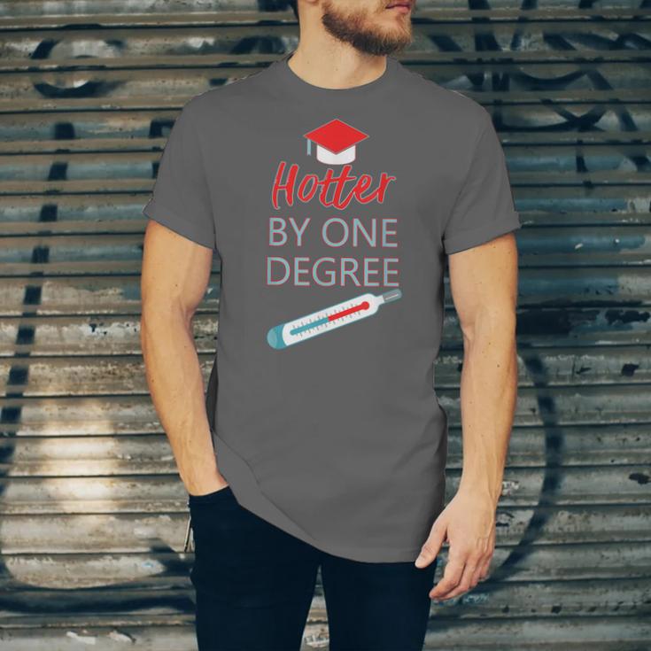 Cool Hotter By One Degree Graduation Teesadf Unisex Jersey T-Shirt