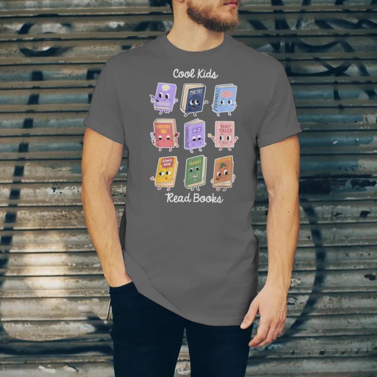 Cool Kids Read Books Apparel Unisex Jersey T-Shirt