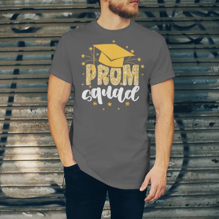 Cool Prom Squad 2025 Prom Graduation Party Matching 2025 Unisex Jersey T-Shirt