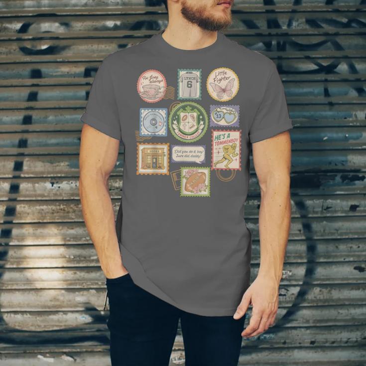 Coquette Boys Of Tommen Books Stamp Tommen College Tees Unisex Jersey T-Shirt