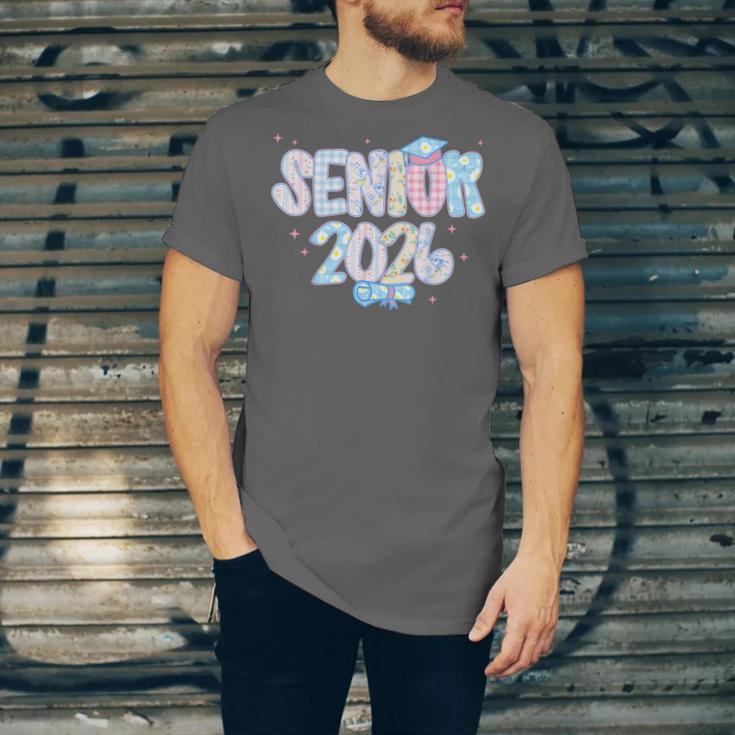 Coquette Senior-Class Of 2026 Preppy Graduation Graduate Unisex Jersey T-Shirt