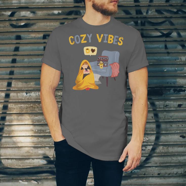 Cozy Vibes Atmospheric Introvert Unisex Jersey T-Shirt Cozy Vibes Atmospheric Introvert Unisex Jersey T-Shirt