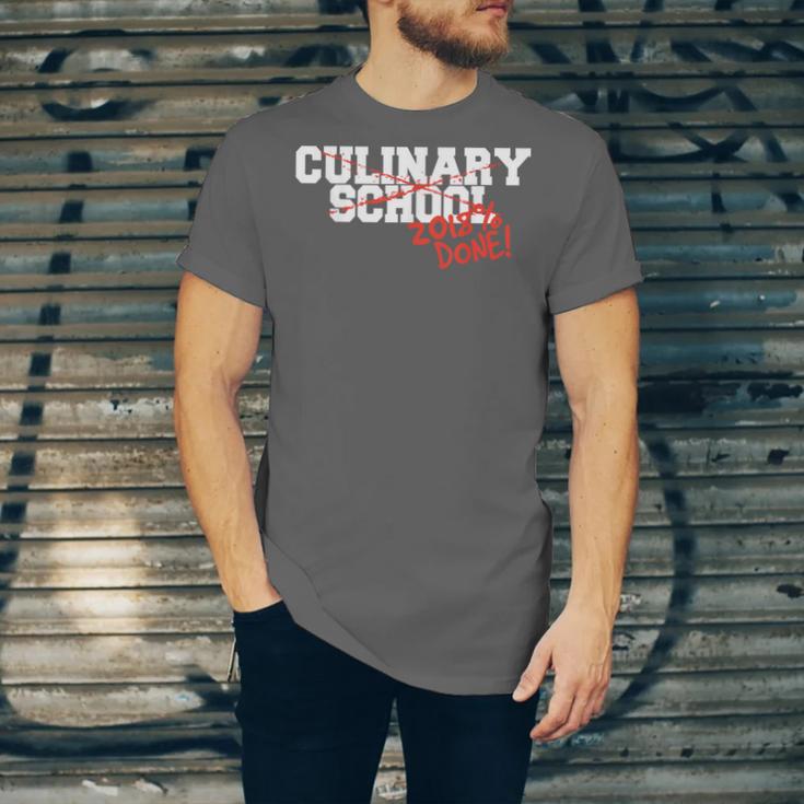 Culinary School Graduation Class Of 2018 Unisex Jersey T-Shirt
