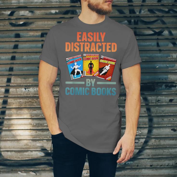Cute Comic Book For Men Women Comic Book Collector Unisex Jersey T-Shirt
