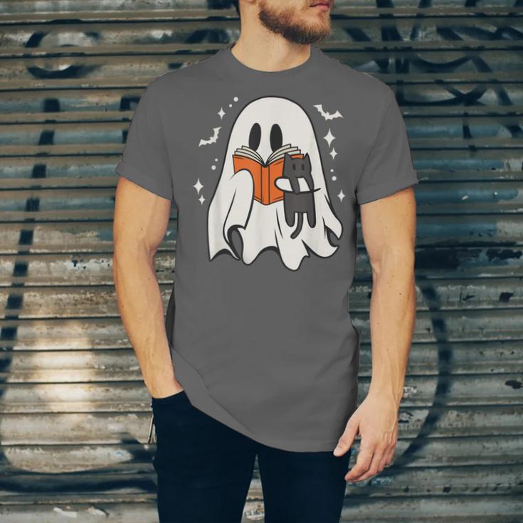 Cute Ghost Reading Book Spooky Season Halloween Costume Kids Unisex Jersey T-Shirt Cute Ghost Reading Book Spooky Season Halloween Costume Kids Unisex Jersey T-Shirt