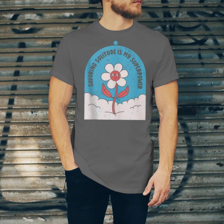 Cute Introvert Shy Teen Anti-Social Inner Strength Unisex Jersey T-Shirt