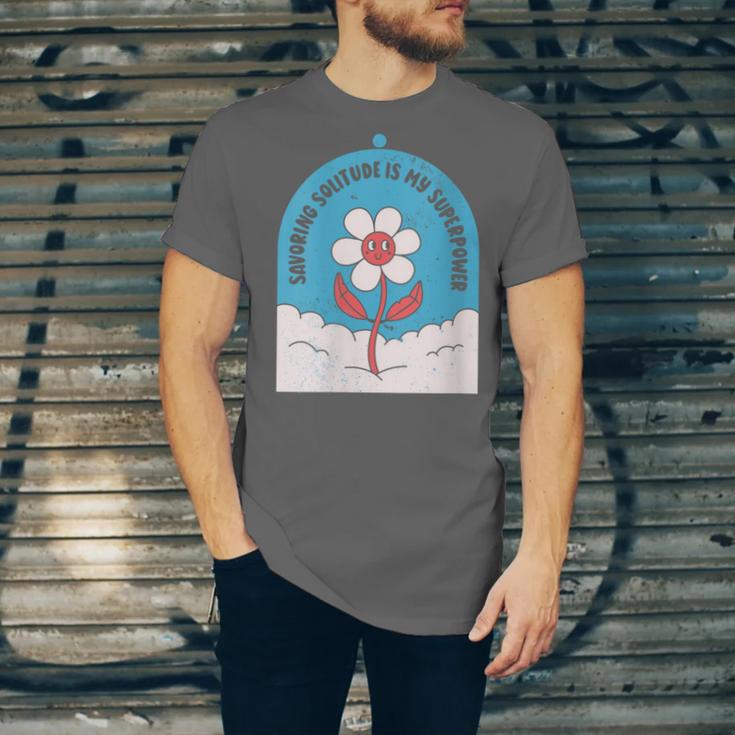 Cute Introvert Shy Teen Anti-Social Inner Strength Unisex Jersey T-Shirt