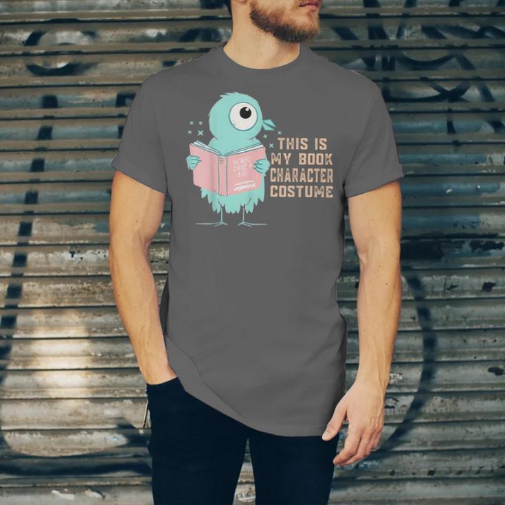 Cute Pigeon This Is My Book Character Costume For Reading Unisex Jersey T-Shirt Cute Pigeon This Is My Book Character Costume For Reading Unisex Jersey T-Shirt