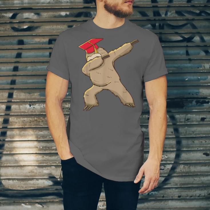 Dabbing Sloth School GraduationShirt For Kids Unisex Jersey T-Shirt