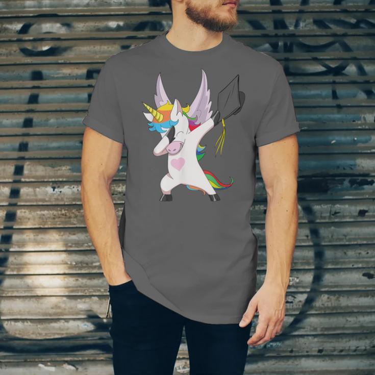 Dabbing Unicorn Graduation Class Of 2019 Women Unisex Jersey T-Shirt