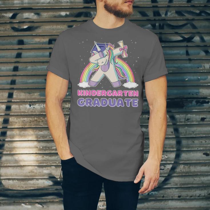 Dabbing Unicorn Kindergarten Graduation Dab Dance Girl Unisex Jersey T-Shirt
