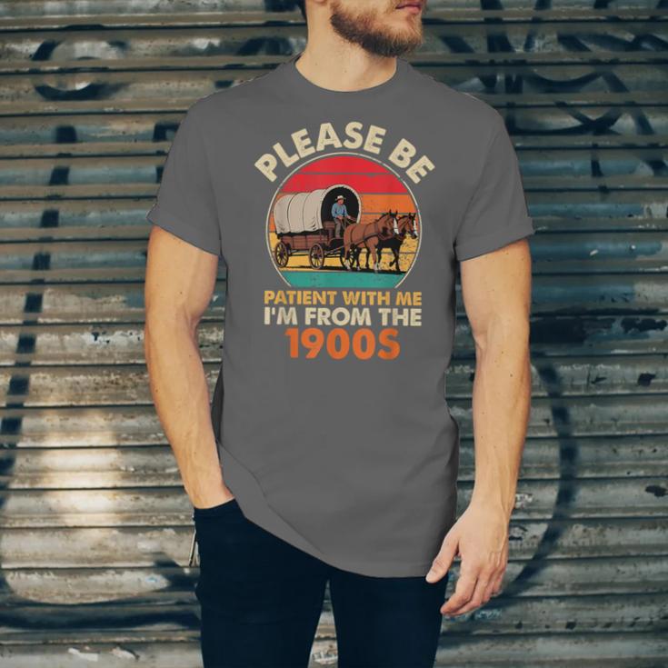 Dad Father's Day Please Be Patient I'm From The 1900s Unisex Jersey T-Shirt Dad Father's Day Please Be Patient I'm From The 1900s Unisex Jersey T-Shirt