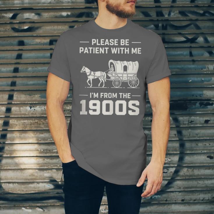 Dad Please Be Patient With Me I'm From The 1900s Vintage Unisex Jersey T-Shirt Dad Please Be Patient With Me I'm From The 1900s Vintage Unisex Jersey T-Shirt