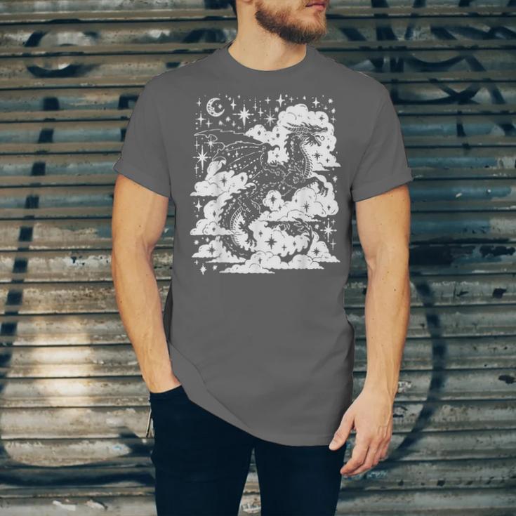 Dark Academia Fantasy Dragon Book Lover Bookish Goblincore Unisex Jersey T-Shirt Dark Academia Fantasy Dragon Book Lover Bookish Goblincore Unisex Jersey T-Shirt