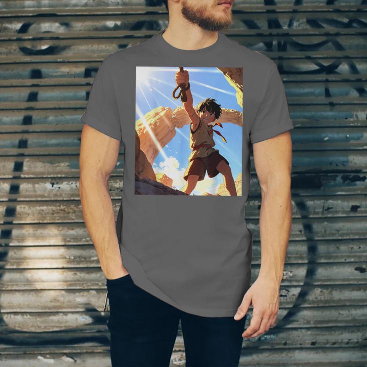 David And Goliath Bible Book Samuel King David Anime Manga Unisex Jersey T-Shirt