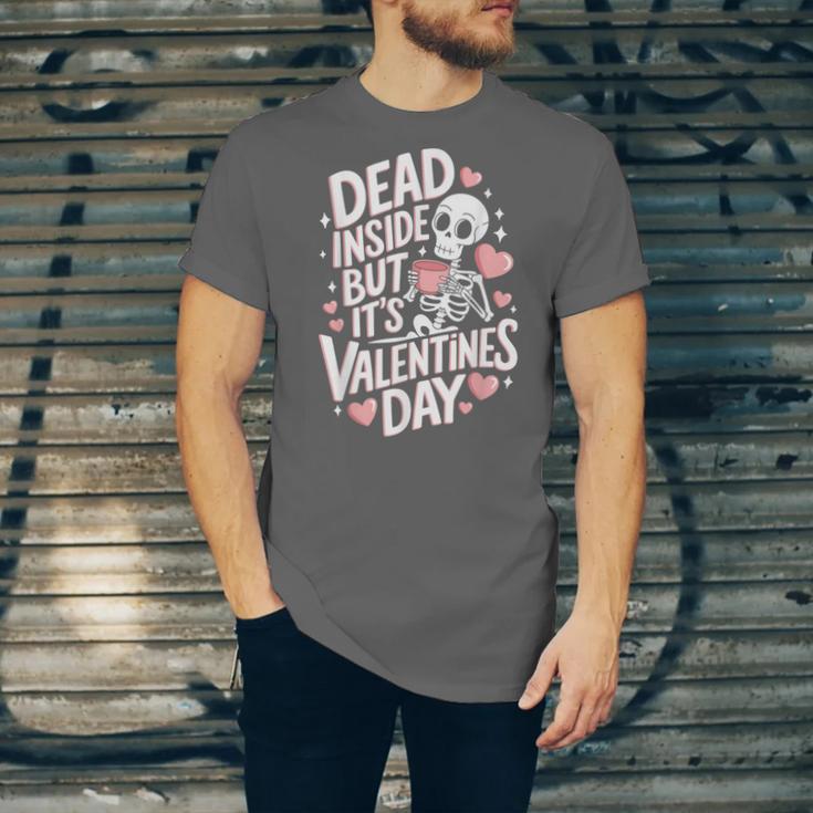 Dead Inside But Its Valentines DayShirt For Introverts Unisex Jersey T-Shirt Dead Inside But Its Valentines DayShirt For Introverts Unisex Jersey T-Shirt