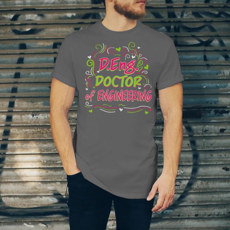 DEng Doctor Of Engineering Doctorate Graduation Unisex Jersey T-Shirt