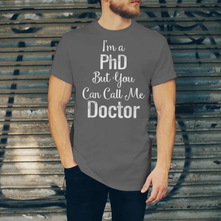 For Doctors PhD Graduation Tee Unisex Jersey T-Shirt