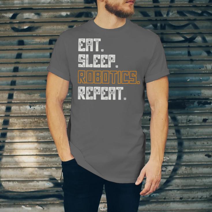 Eat Sleep Robotics Repeat Shirt Graduation Unisex Jersey T-Shirt