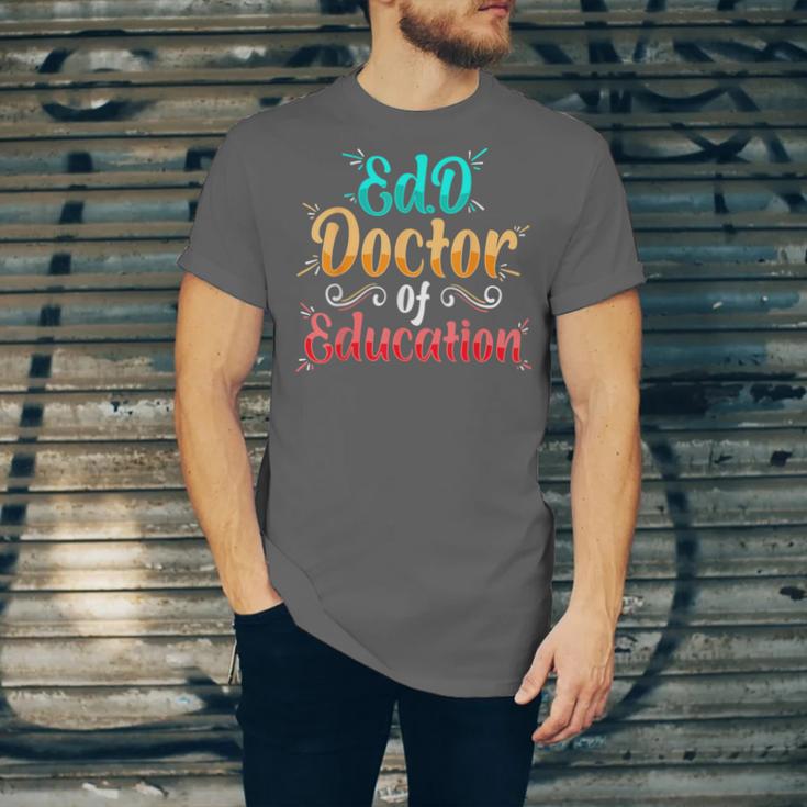 EdD Doctor Of Education Inspiring Doctorate Graduation Unisex Jersey T-Shirt