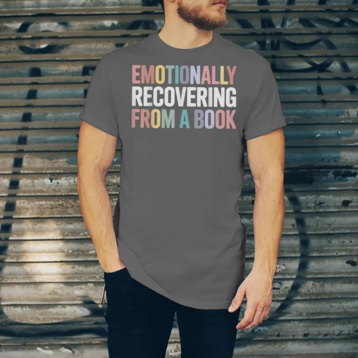 Emotionally Recovering From a Book Reading Librarian Unisex Jersey T-Shirt