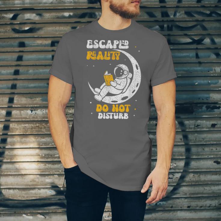 Escaped Reality Do Not Disturb Book Lover Unisex Jersey T-Shirt