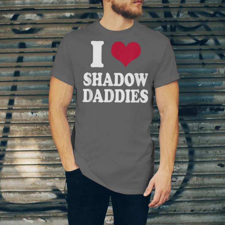 Fantasy Romantasy Book Lover I Love Heart Shadow Daddies Unisex Jersey T-Shirt