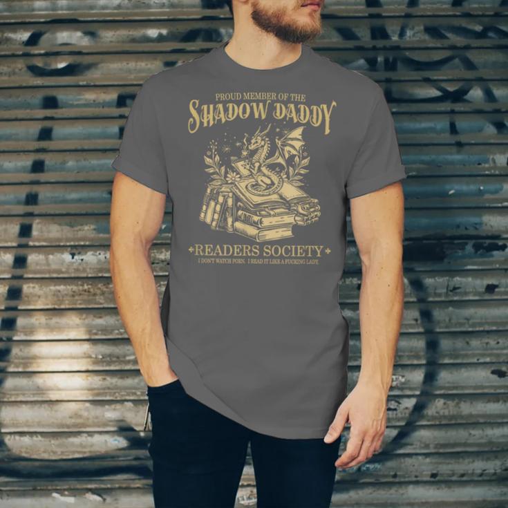Fantasy Romantasy Book Shadow Daddy Readers Society Unisex Jersey T-Shirt