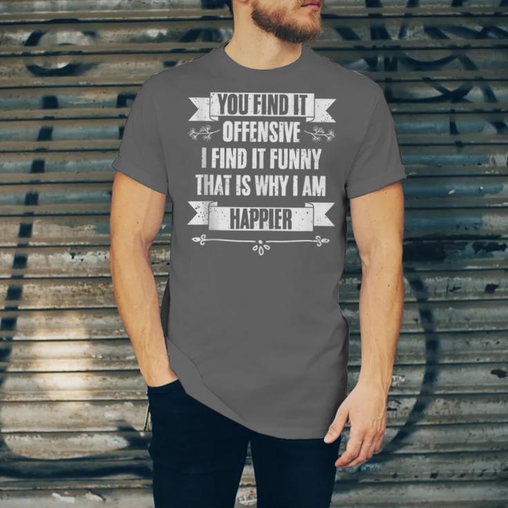 You Find It Offensive I Find It A Sarcastic Introvert Unisex Jersey T-Shirt You Find It Offensive I Find It A Sarcastic Introvert Unisex Jersey T-Shirt